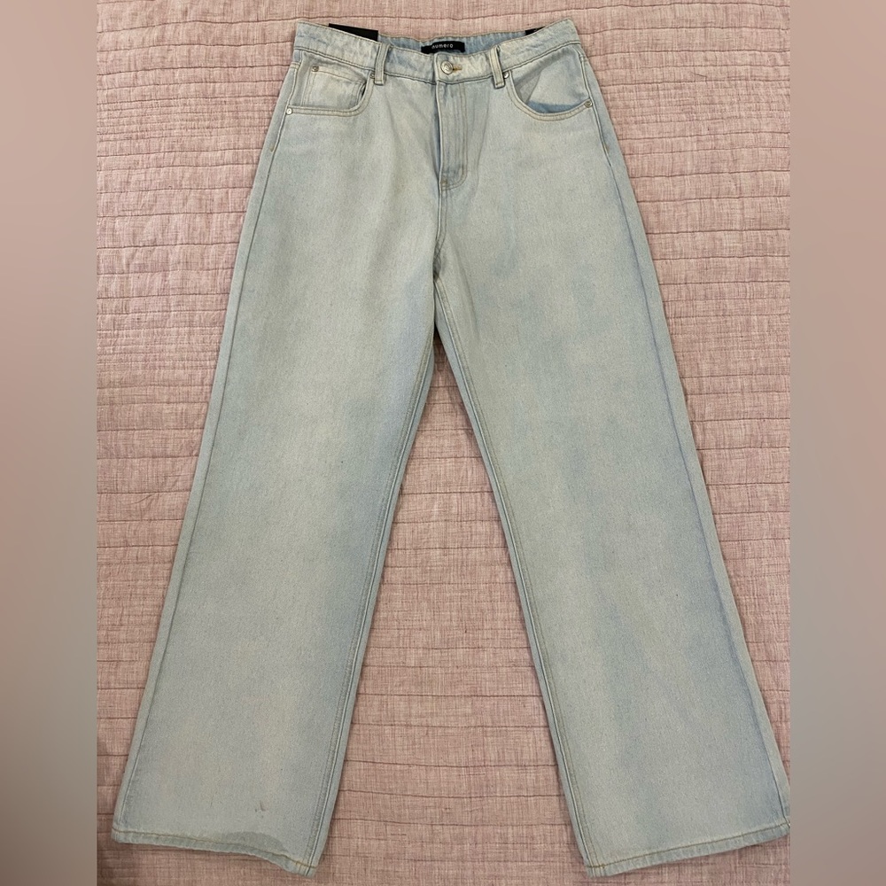 Numero Fresno High Rise Wide Leg Denim Jean